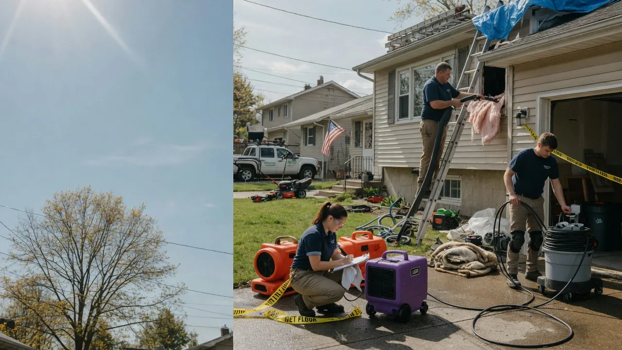 Emergency Water Removal in South Vienna, OH near me
